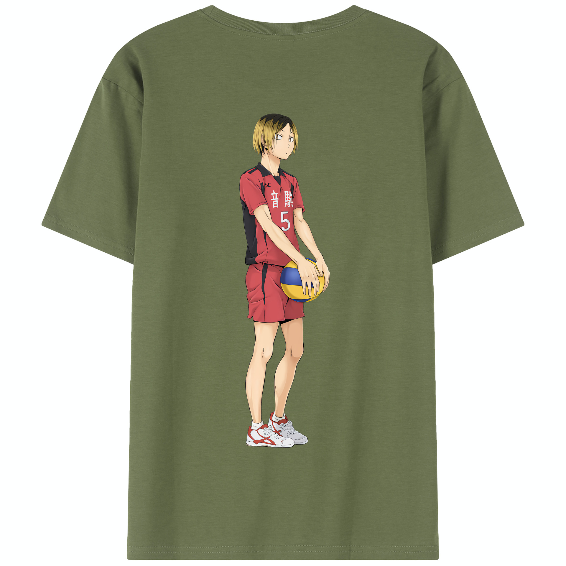 （画像用） ハイキュー!! Haikyu!! 綿100％半袖Tシャツ（背面プリント）